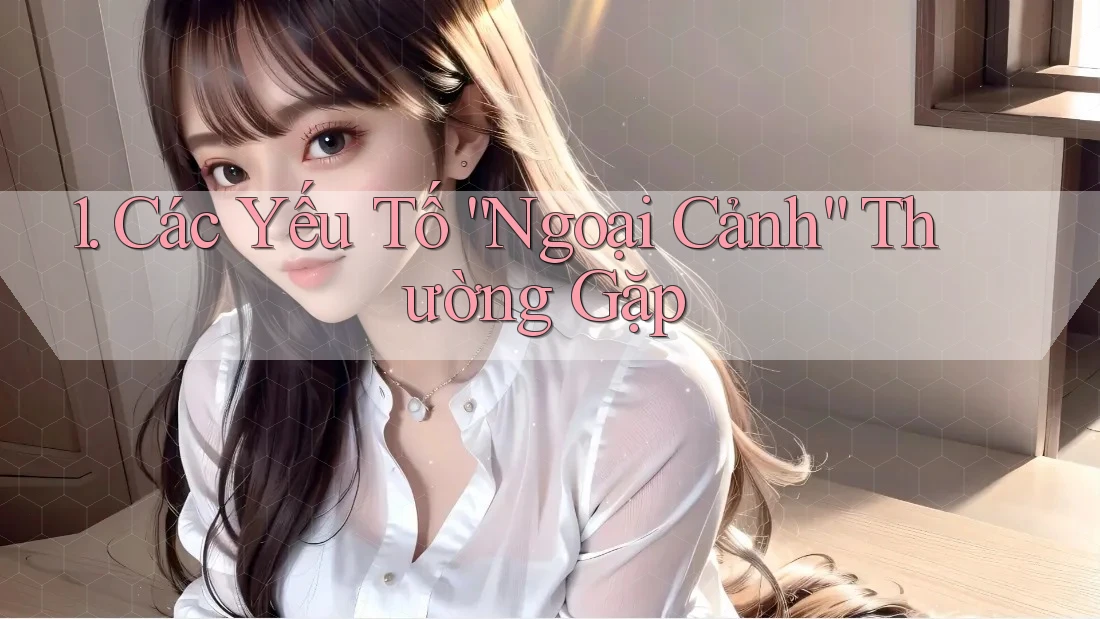1. Các Yếu Tố “Ngoại Cảnh” Thường Gặp 1. Các Yếu Tố “Ngoại Cảnh” Thường Gặp