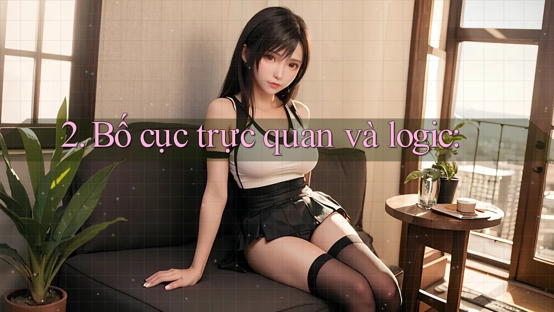 2. Bố cục trực quan và logic: 2. Bố cục trực quan và logic: