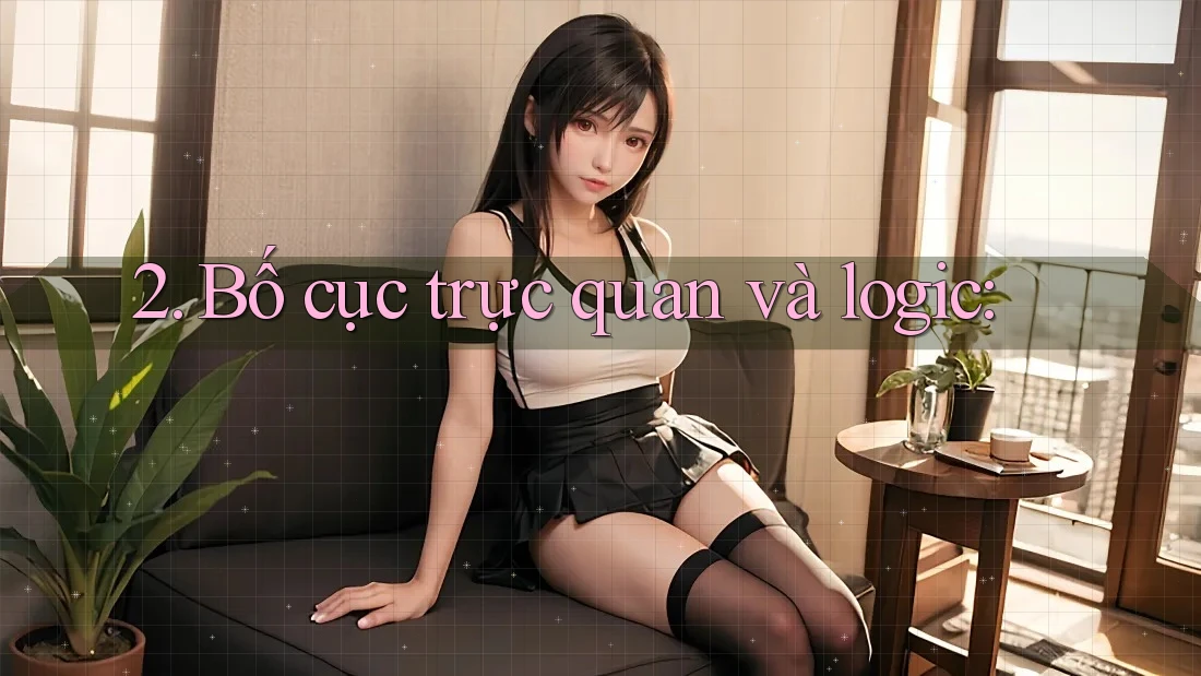2. Bố cục trực quan và logic: 2. Bố cục trực quan và logic: