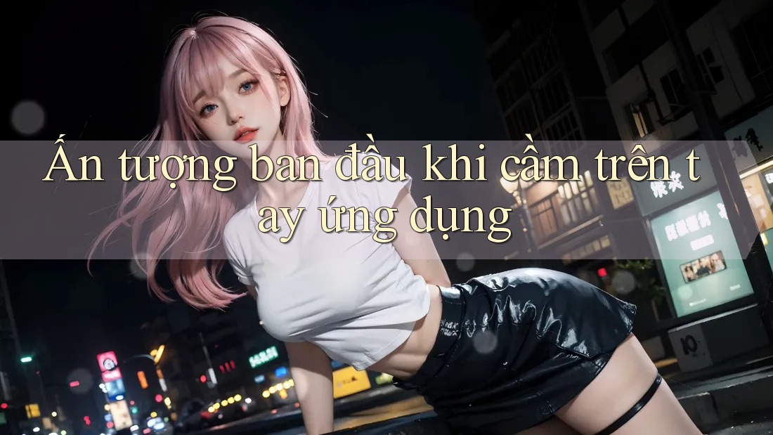 Ấn tượng ban đầu khi cầm trên tay ứng dụng Ấn tượng ban đầu khi cầm trên tay ứng dụng