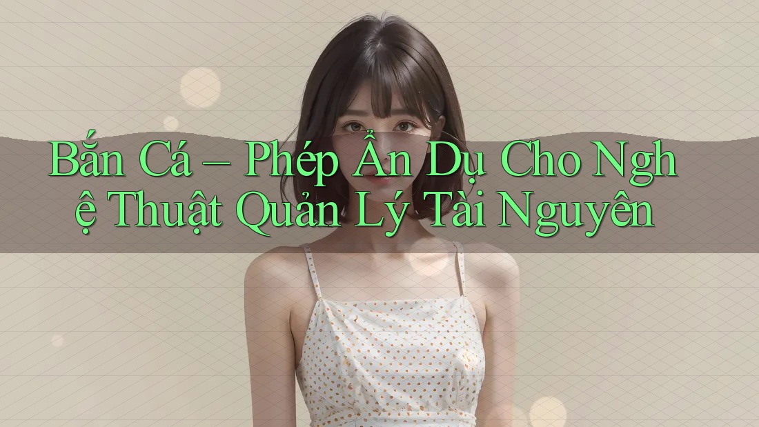 Bắn Cá – Phép Ẩn Dụ Cho Nghệ Thuật Quản Lý Tài Nguyên Bắn Cá – Phép Ẩn Dụ Cho Nghệ Thuật Quản Lý Tài Nguyên