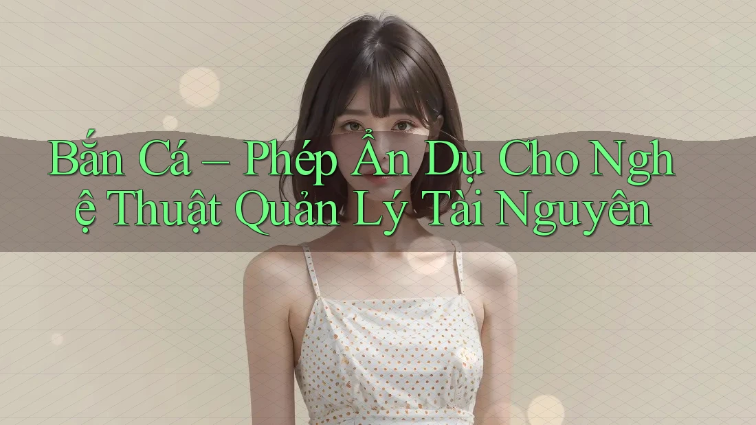 Bắn Cá – Phép Ẩn Dụ Cho Nghệ Thuật Quản Lý Tài Nguyên Bắn Cá – Phép Ẩn Dụ Cho Nghệ Thuật Quản Lý Tài Nguyên