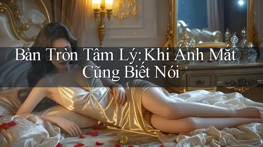 Bàn Tròn Tâm Lý: Khi Ánh Mắt Cũng Biết Nói Bàn Tròn Tâm Lý: Khi Ánh Mắt Cũng Biết Nói
