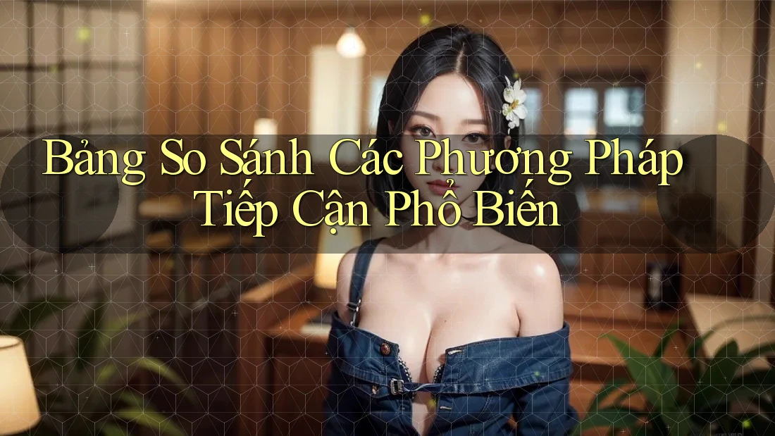 Bảng so sánh các phương pháp tiếp cận phổ biến Bảng so sánh các phương pháp tiếp cận phổ biến
