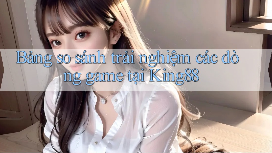Bảng so sánh trải nghiệm các dòng game tại King88 Bảng so sánh trải nghiệm các dòng game tại King88