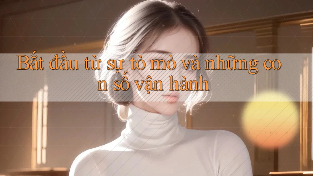 Bắt đầu từ sự tò mò và những con số vận hành Bắt đầu từ sự tò mò và những con số vận hành