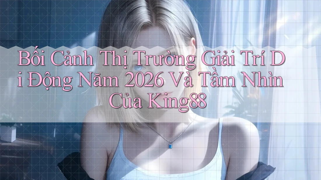 Bối Cảnh Thị Trường Giải Trí Di Động Năm 2026 Và Tầm Nhìn Của King88