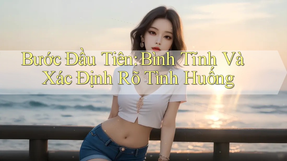 Bước Đầu Tiên: Bình Tĩnh Và Xác Định Rõ Tình Huống Bước Đầu Tiên: Bình Tĩnh Và Xác Định Rõ Tình Huống