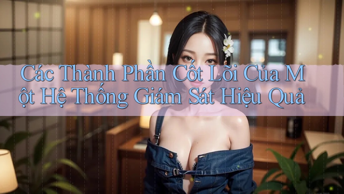 Các Thành Phần Cốt Lõi Của Một Hệ Thống Giám Sát Hiệu Quả Các Thành Phần Cốt Lõi Của Một Hệ Thống Giám Sát Hiệu Quả