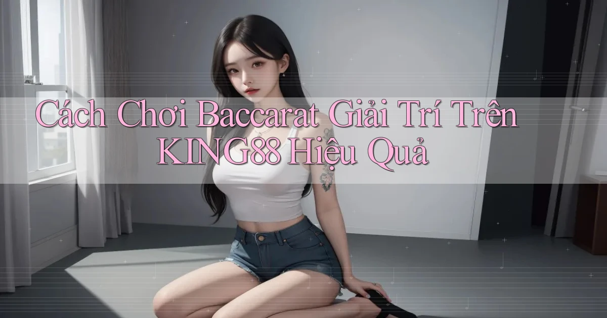 cách chơi baccarat giải trí trên king88 hiệu quả