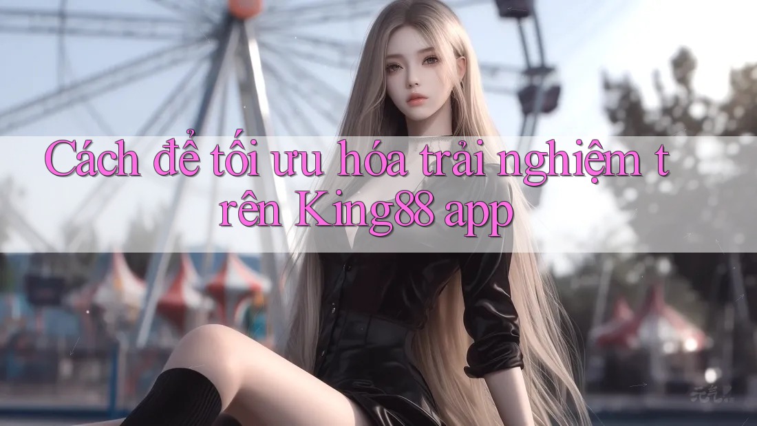 Cách để tối ưu hóa trải nghiệm trên King88 app Cách để tối ưu hóa trải nghiệm trên King88 app
