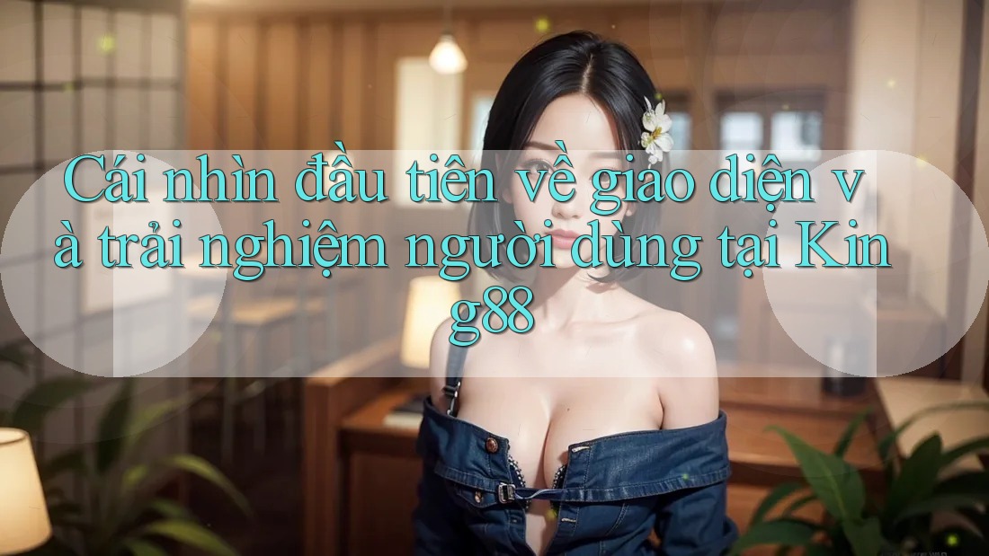 Cái nhìn đầu tiên về giao diện và trải nghiệm người dùng tại King88 Cái nhìn đầu tiên về giao diện và trải nghiệm người dùng tại King88