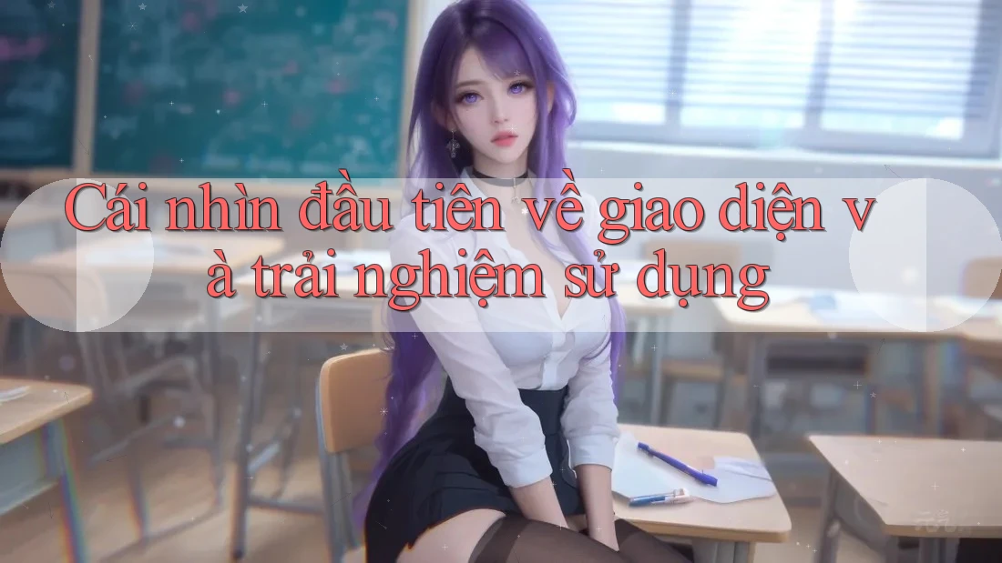 Cái nhìn đầu tiên về giao diện và trải nghiệm sử dụng Cái nhìn đầu tiên về giao diện và trải nghiệm sử dụng
