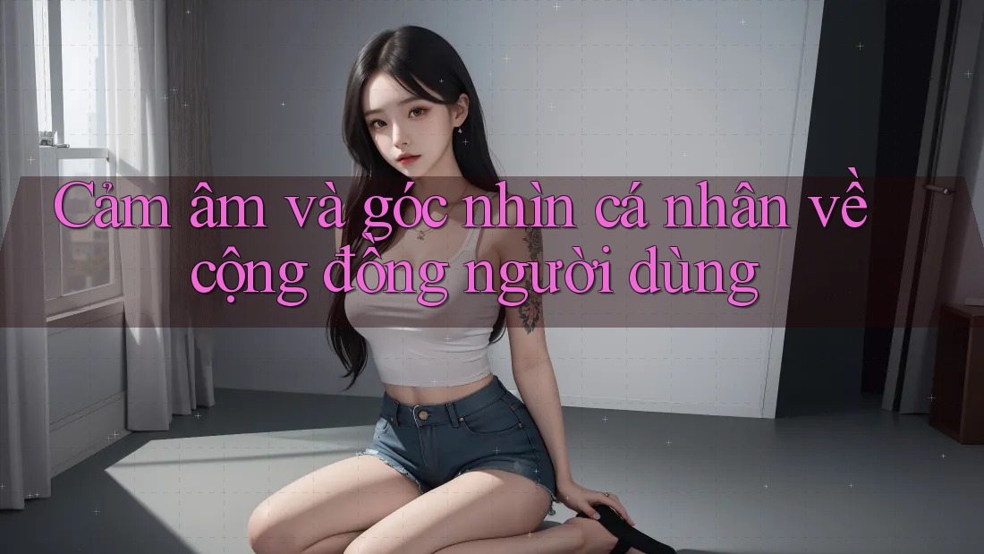 Cảm âm và góc nhìn cá nhân về cộng đồng người dùng Cảm âm và góc nhìn cá nhân về cộng đồng người dùng