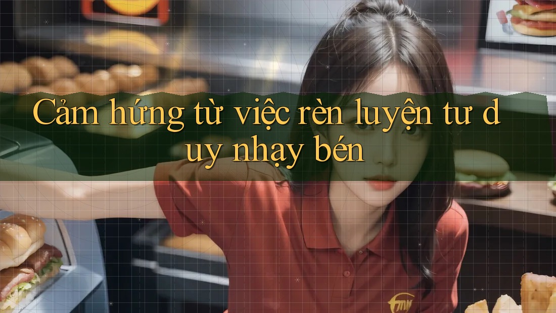 Cảm hứng từ việc rèn luyện tư duy nhạy bén Cảm hứng từ việc rèn luyện tư duy nhạy bén