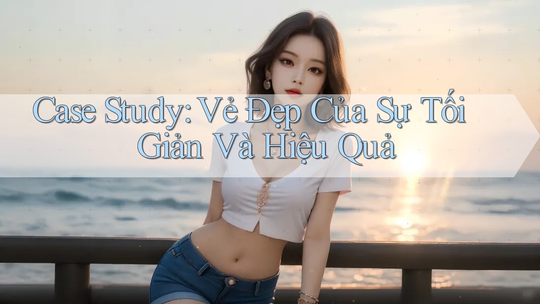 Case Study: Vẻ Đẹp Của Sự Tối Giản Và Hiệu Quả Case Study: Vẻ Đẹp Của Sự Tối Giản Và Hiệu Quả