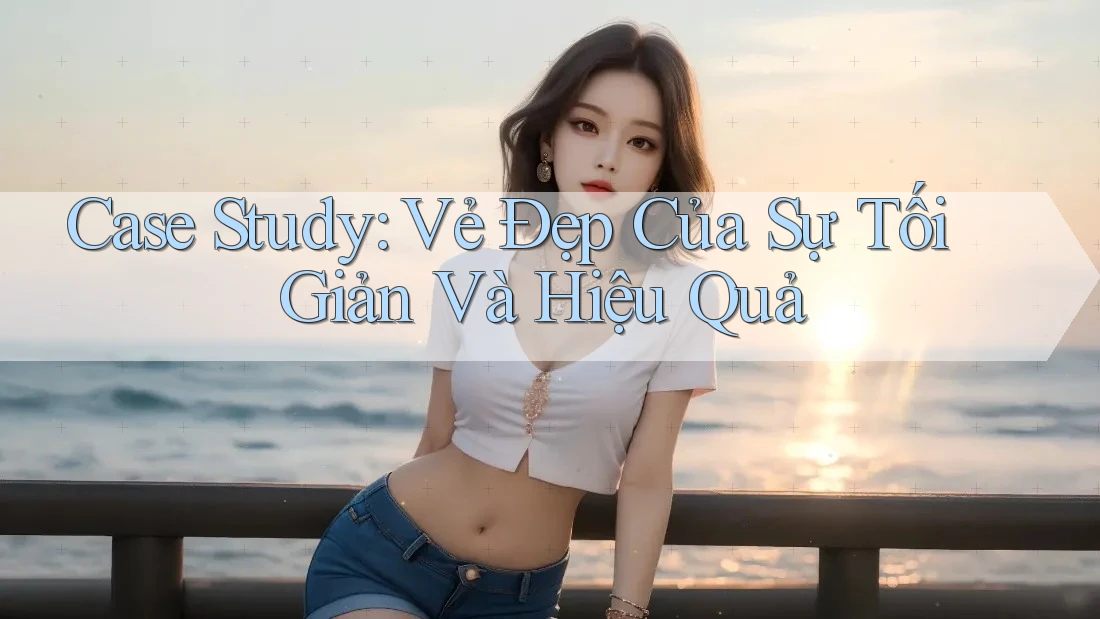 Case Study: Vẻ Đẹp Của Sự Tối Giản Và Hiệu Quả Case Study: Vẻ Đẹp Của Sự Tối Giản Và Hiệu Quả