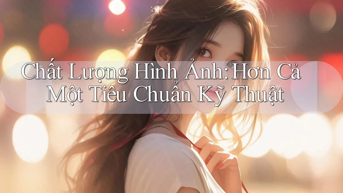 Chất Lượng Hình Ảnh: Hơn Cả Một Tiêu Chuẩn Kỹ Thuật Chất Lượng Hình Ảnh: Hơn Cả Một Tiêu Chuẩn Kỹ Thuật