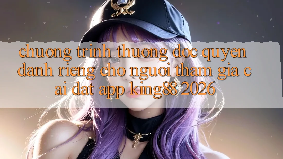 Chương trình thưởng Độc Quyền Dành Riêng Cho Người tham gia Cài đặt App King88 2026 Chương trình thưởng Độc Quyền Dành Riêng Cho Người tham gia Cài đặt App King88 2026