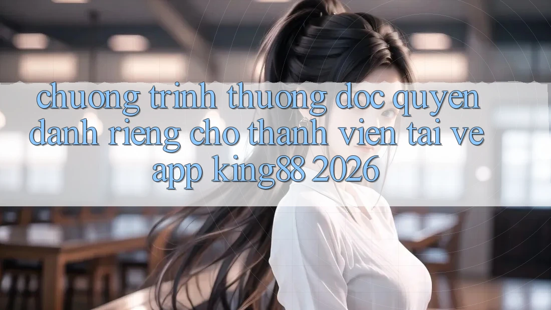 Chương trình thưởng Độc Quyền Dành Riêng Cho Thành viên Tải về App King88 2026 Chương trình thưởng Độc Quyền Dành Riêng Cho Thành viên Tải về App King88 2026