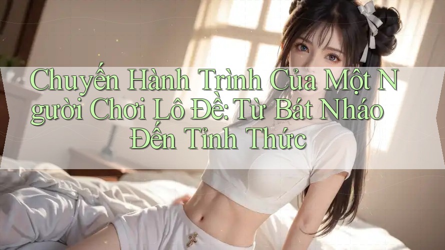 Chuyến Hành Trình Của Một Người Chơi Lô Đề: Từ Bát Nháo Đến Tỉnh Thức Chuyến Hành Trình Của Một Người Chơi Lô Đề: Từ Bát Nháo Đến Tỉnh Thức