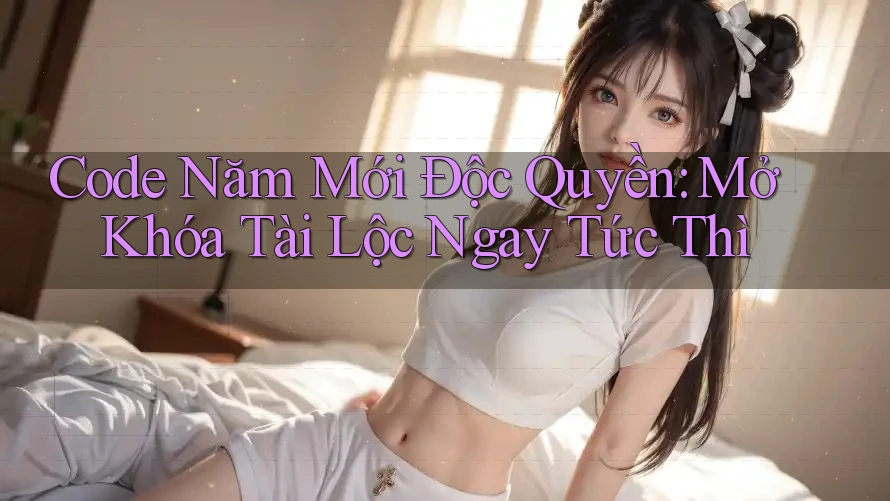 Code Năm Mới Độc Quyền: Mở Khóa Tài Lộc Ngay Tức Thì Code Năm Mới Độc Quyền: Mở Khóa Tài Lộc Ngay Tức Thì