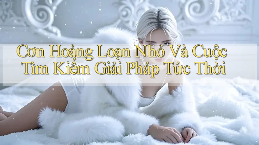 Cơn Hoảng Loạn Nhỏ Và Cuộc Tìm Kiếm Giải Pháp Tức Thời Cơn Hoảng Loạn Nhỏ Và Cuộc Tìm Kiếm Giải Pháp Tức Thời