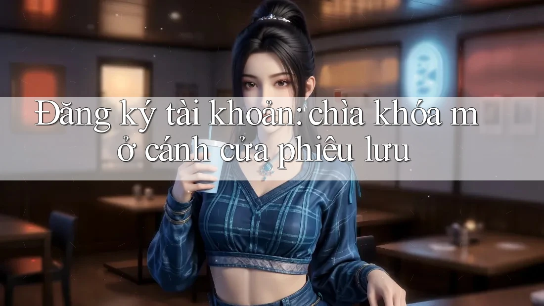Đăng ký tài khoản: chìa khóa mở cánh cửa phiêu lưu Đăng ký tài khoản: chìa khóa mở cánh cửa phiêu lưu