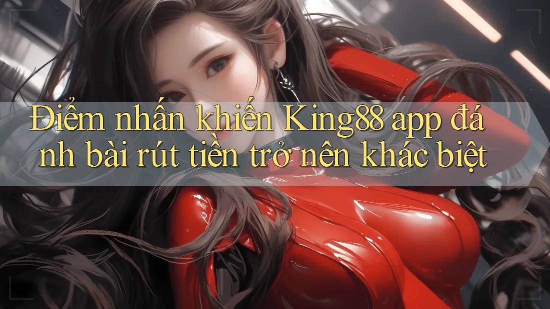 Điểm nhấn khiến King88 app đánh bài rút tiền trở nên khác biệt Điểm nhấn khiến King88 app đánh bài rút tiền trở nên khác biệt