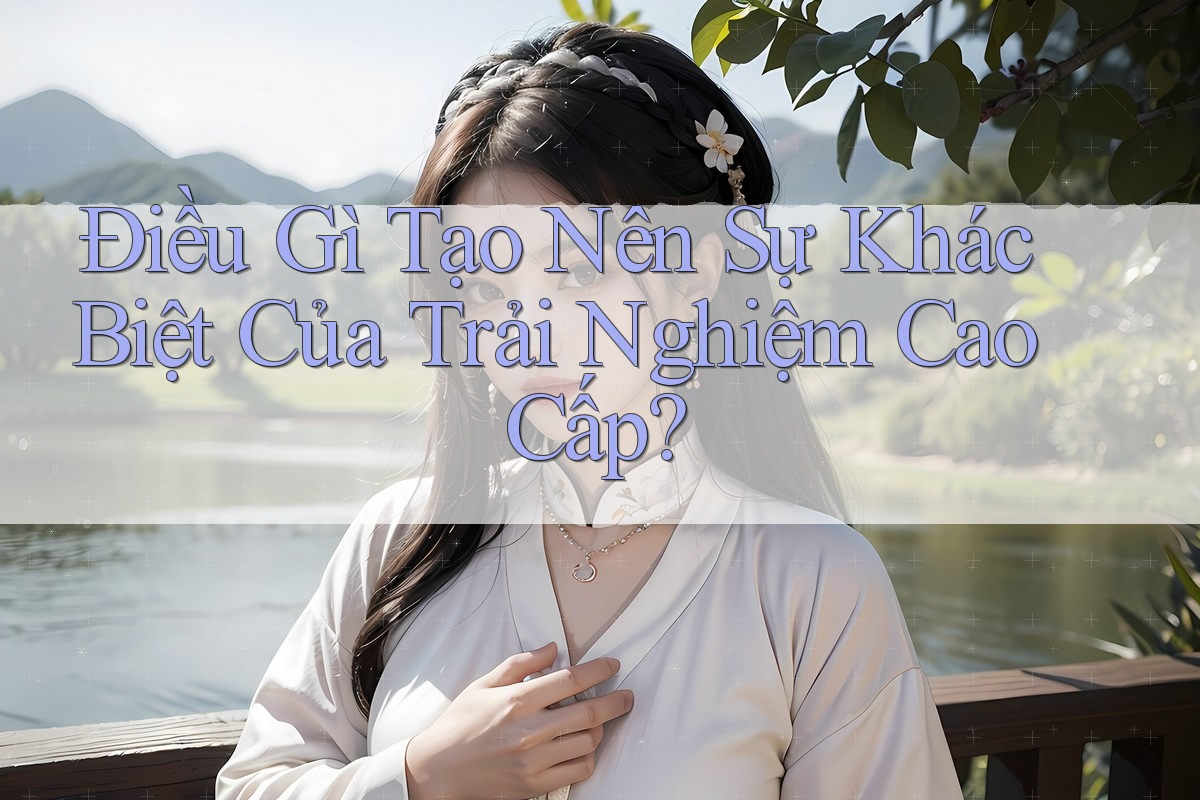 Điều Gì Tạo Nên Sự Khác Biệt Của Trải Nghiệm Cao Cấp?