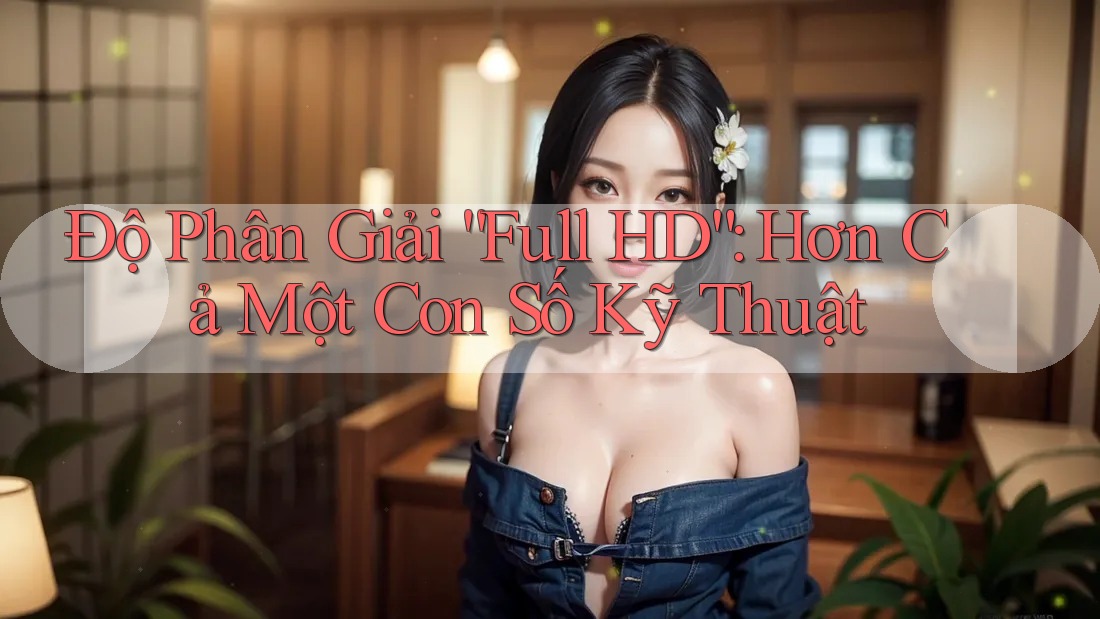 Độ Phân Giải “Full HD”: Hơn Cả Một Con Số Kỹ Thuật
