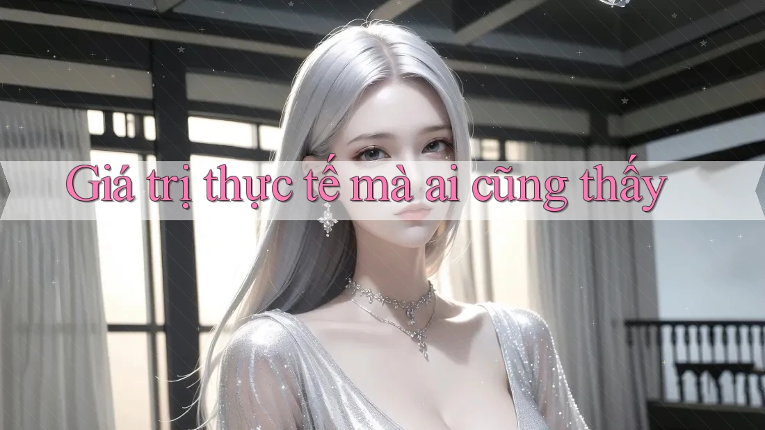 Giá trị thực tế mà ai cũng thấy Giá trị thực tế mà ai cũng thấy