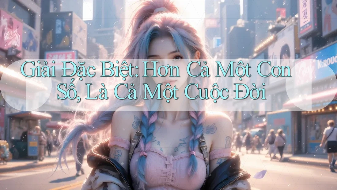 Giải Đặc Biệt: Hơn Cả Một Con Số, Là Cả Một Cuộc Đời Giải Đặc Biệt: Hơn Cả Một Con Số, Là Cả Một Cuộc Đời