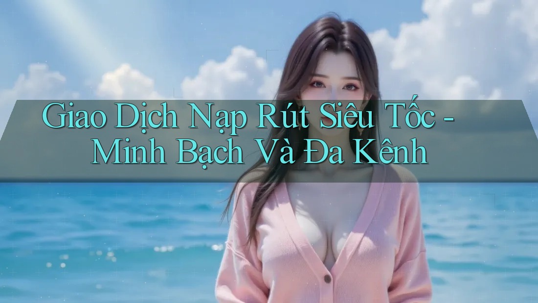 Giao Dịch Nạp Rút Siêu Tốc - Minh Bạch Và Đa Kênh Giao Dịch Nạp Rút Siêu Tốc - Minh Bạch Và Đa Kênh