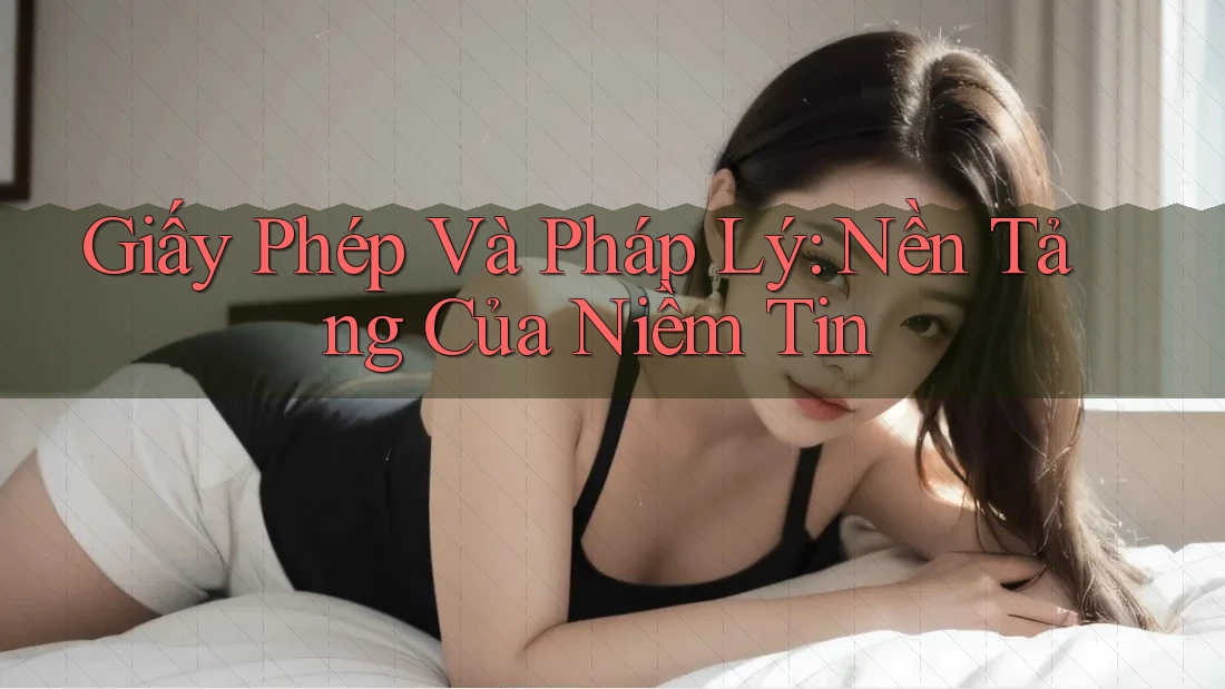 Giấy Phép Và Pháp Lý: Nền Tảng Của Niềm Tin Giấy Phép Và Pháp Lý: Nền Tảng Của Niềm Tin