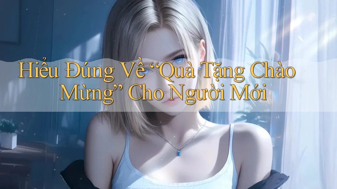 Hiểu Đúng Về “Quà Tặng Chào Mừng” Cho Người Mới Hiểu Đúng Về “Quà Tặng Chào Mừng” Cho Người Mới