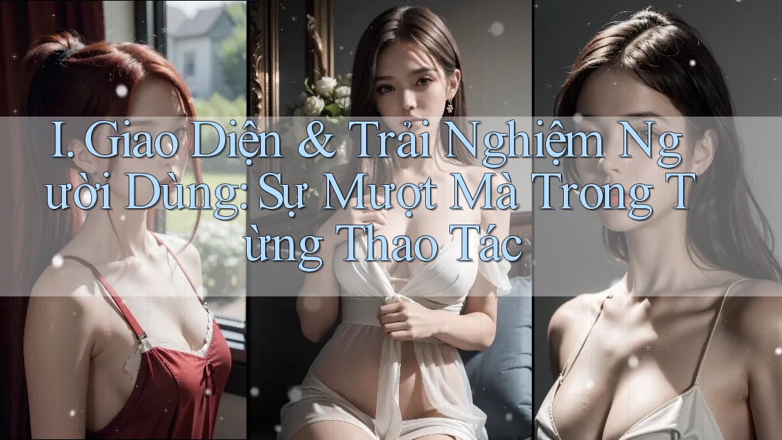 I. Giao Diện & Trải Nghiệm Người Dùng: Sự Mượt Mà Trong Từng Thao Tác I. Giao Diện & Trải Nghiệm Người Dùng: Sự Mượt Mà Trong Từng Thao Tác