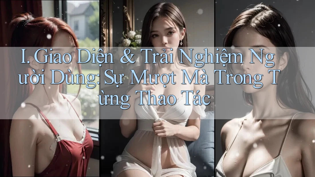 I. Giao Diện & Trải Nghiệm Người Dùng: Sự Mượt Mà Trong Từng Thao Tác I. Giao Diện & Trải Nghiệm Người Dùng: Sự Mượt Mà Trong Từng Thao Tác