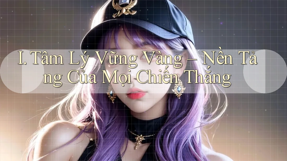 I. Tâm Lý Vững Vàng – Nền Tảng Của Mọi Chiến Thắng I. Tâm Lý Vững Vàng – Nền Tảng Của Mọi Chiến Thắng