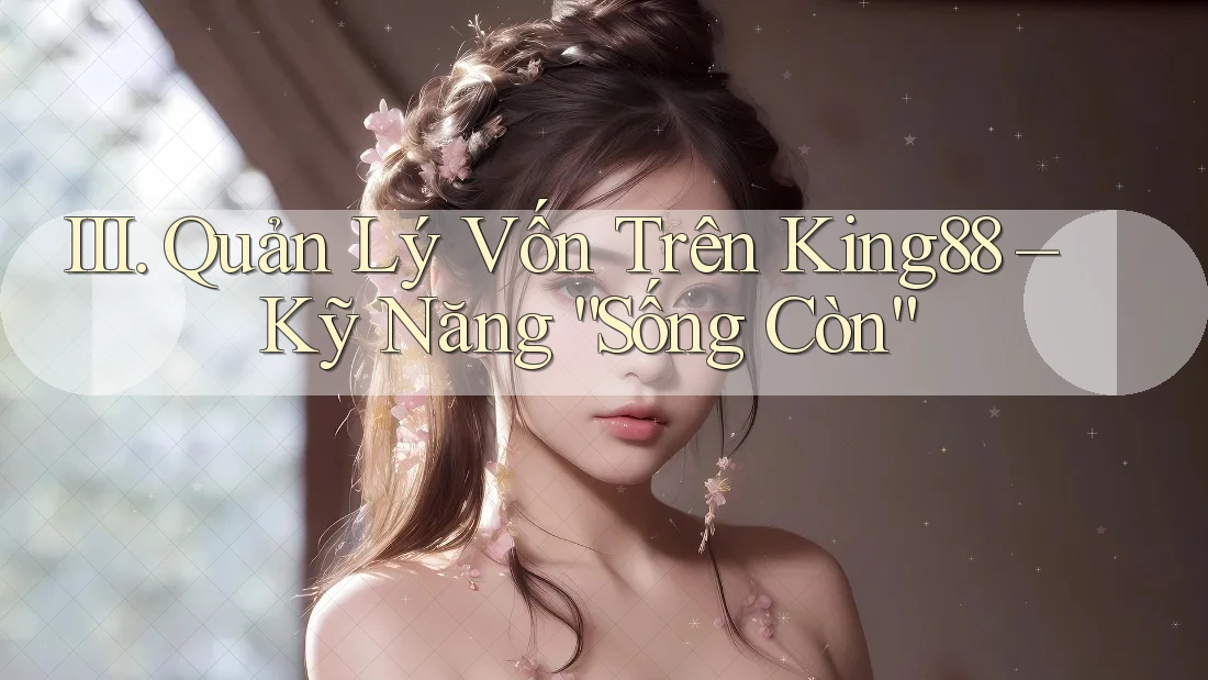 III. Quản Lý Vốn Trên King88 – Kỹ Năng “Sống Còn” III. Quản Lý Vốn Trên King88 – Kỹ Năng “Sống Còn”
