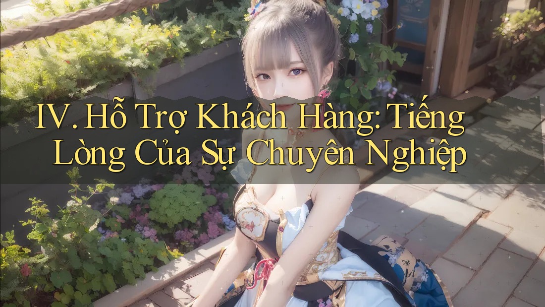 IV. Hỗ Trợ Khách Hàng: Tiếng Lòng Của Sự Chuyên Nghiệp IV. Hỗ Trợ Khách Hàng: Tiếng Lòng Của Sự Chuyên Nghiệp