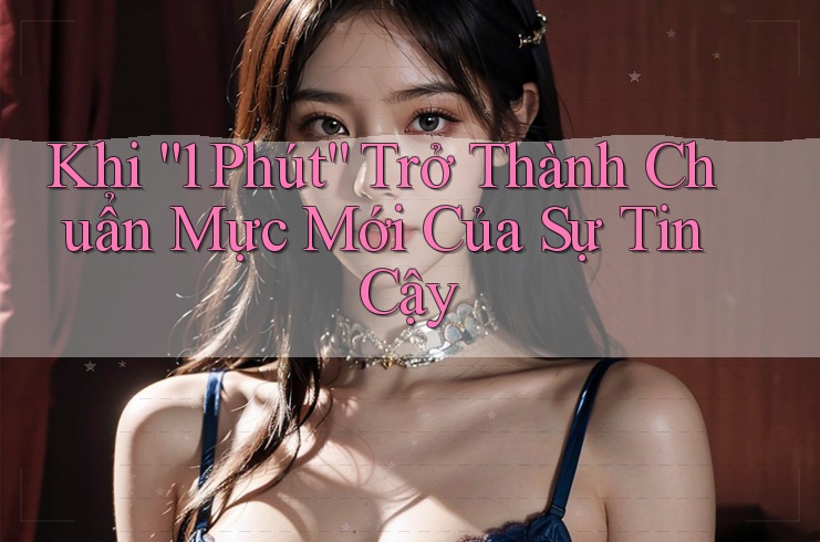 Khi “1 Phút” Trở Thành Chuẩn Mực Mới Của Sự Tin Cậy Khi “1 Phút” Trở Thành Chuẩn Mực Mới Của Sự Tin Cậy