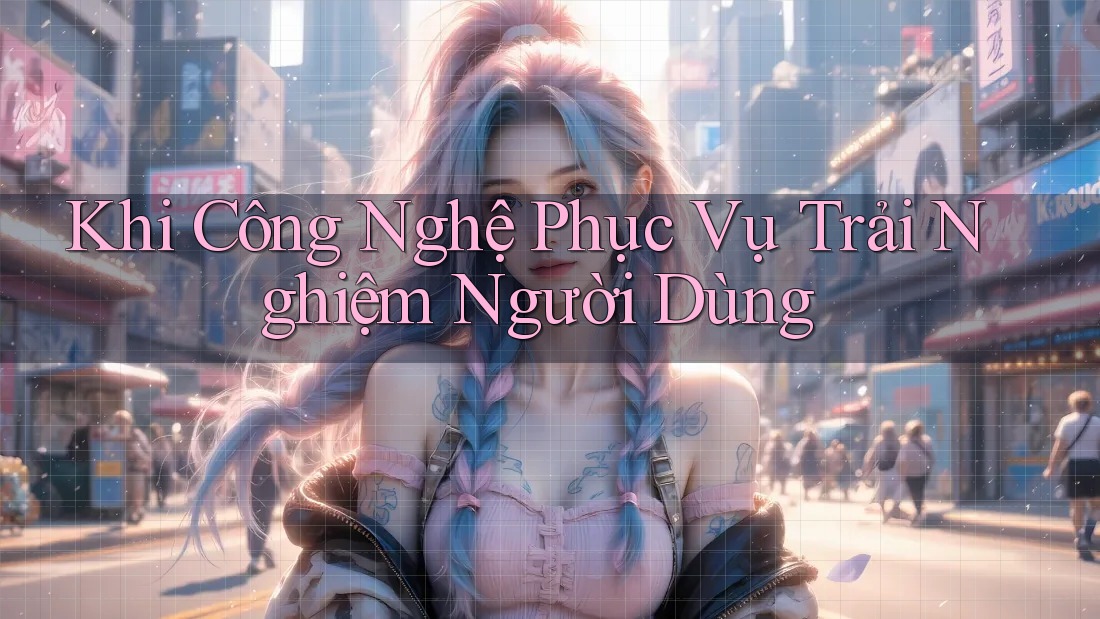 Khi Công Nghệ Phục Vụ Trải Nghiệm Người Dùng Khi Công Nghệ Phục Vụ Trải Nghiệm Người Dùng