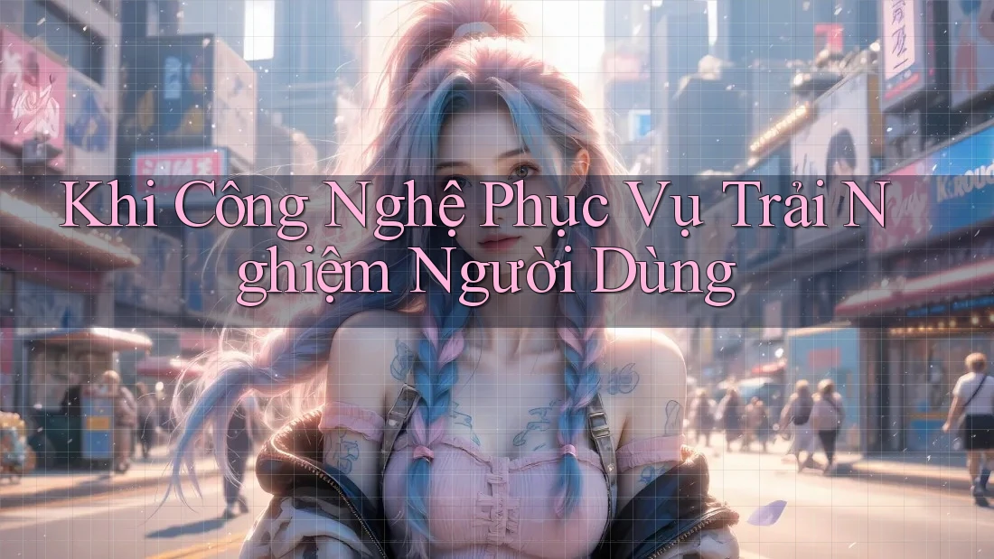 Khi Công Nghệ Phục Vụ Trải Nghiệm Người Dùng Khi Công Nghệ Phục Vụ Trải Nghiệm Người Dùng