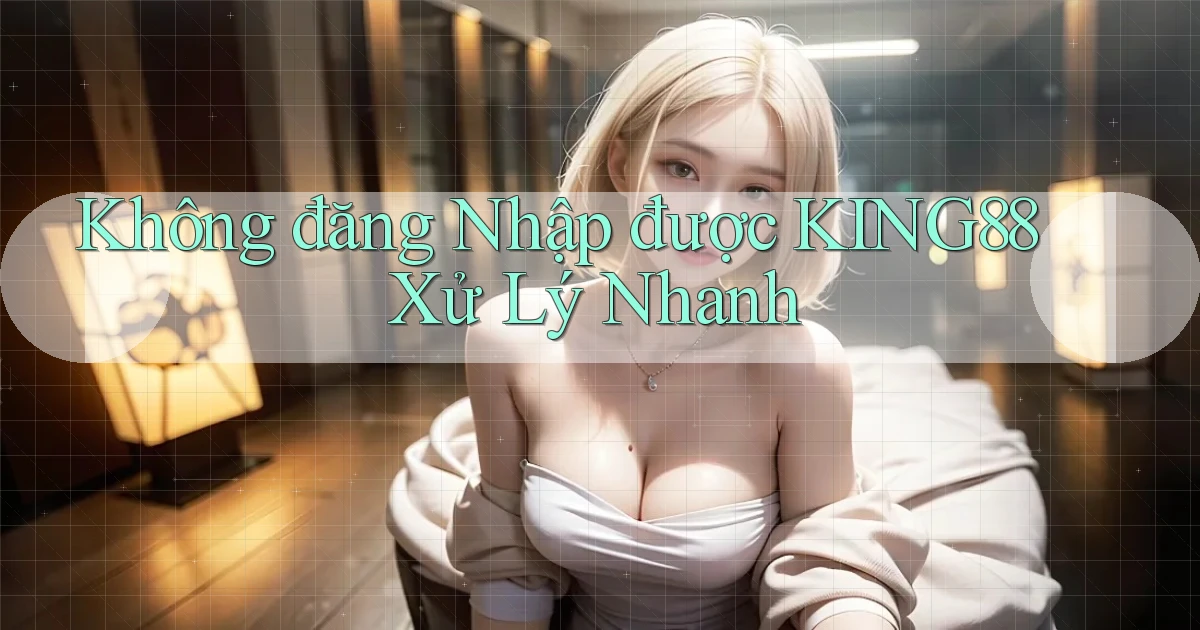 không đăng nhập được king88 xử lý nhanh