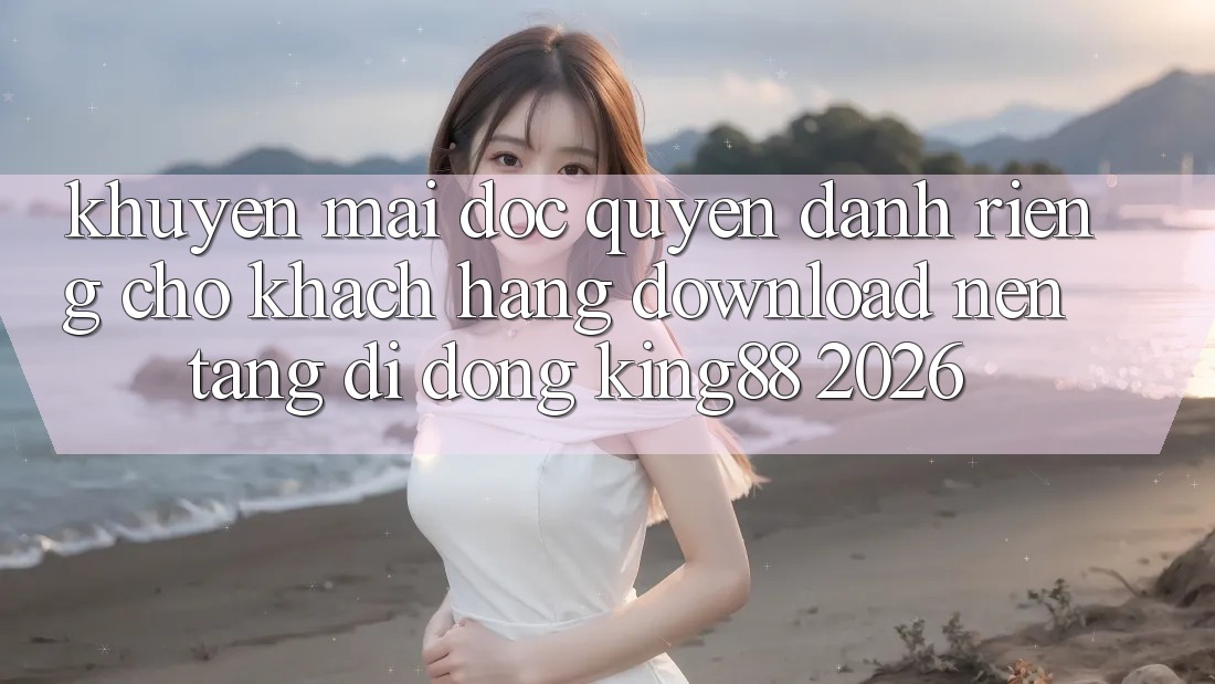 Khuyến Mãi Độc Quyền Dành Riêng Cho Khách hàng Download Nền tảng di động King88 2026 Khuyến Mãi Độc Quyền Dành Riêng Cho Khách hàng Download Nền tảng di động King88 2026