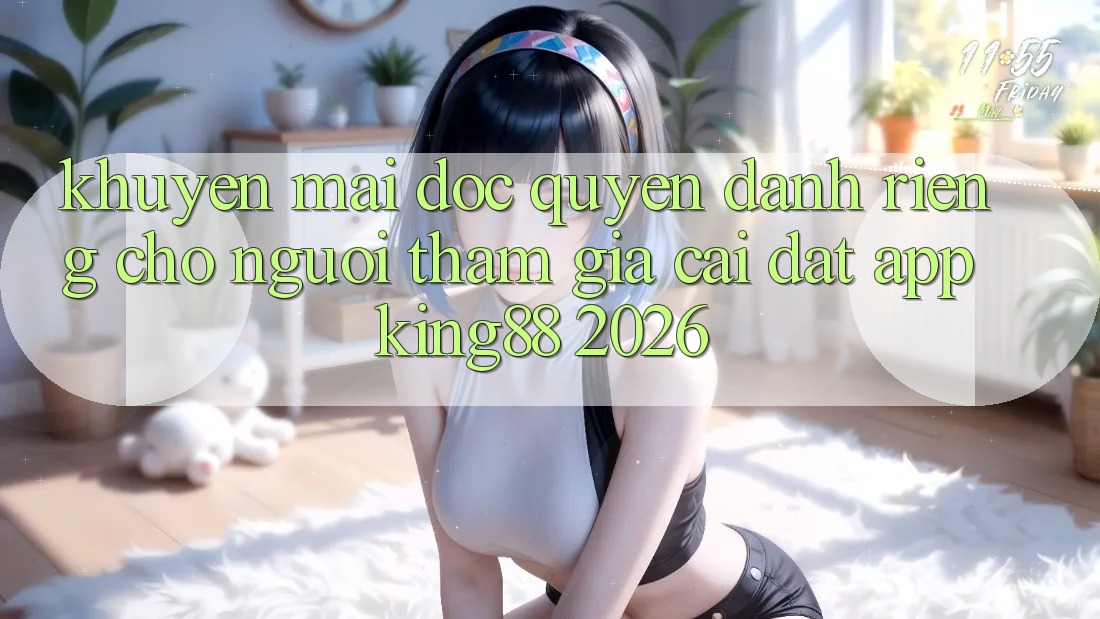 Khuyến Mãi Độc Quyền Dành Riêng Cho Người tham gia Cài đặt App King88 2026 Khuyến Mãi Độc Quyền Dành Riêng Cho Người tham gia Cài đặt App King88 2026