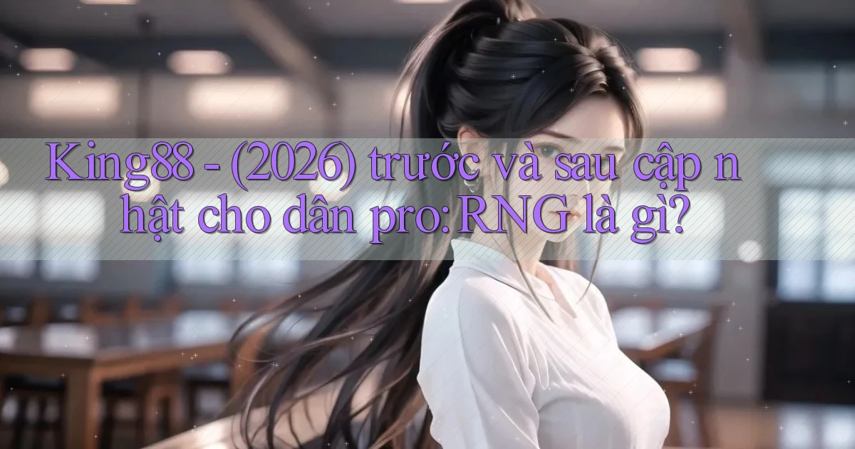 King88   (2026) trước và sau cập nhật cho dân pro RNG là gì
