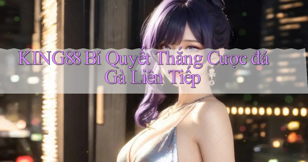 king88  bí quyết thắng cược đá gà liên tiếp