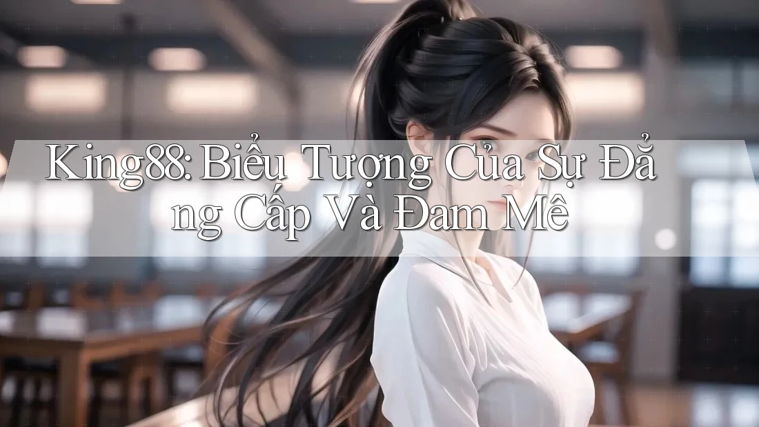 King88: Biểu Tượng Của Sự Đẳng Cấp Và Đam Mê